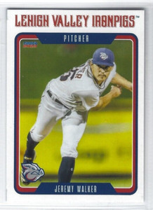 2023 Lehigh Valley IronPigs (Triple-A Philadelphia Phillies) Jeremy Walker