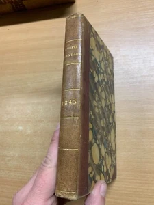 RARE 1843 "THE GOSPEL STANDARD" VOL 9 BOUND ISSUES RELIGIOUS ANTIQUE BOOK (P3) - Picture 1 of 17