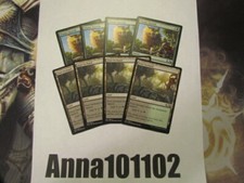 M19. Foul Orchard x4, and Titanic Growth x4 MTG