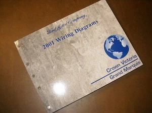 Ford Crown Victoria Mercury Grand Marquis 2001 manual - Imagen 1 de 1