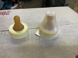 Enfamil Cross Cut Nipples With Collars 1 Case 96 Nipples Date Code 02/84 - Picture 1 of 10