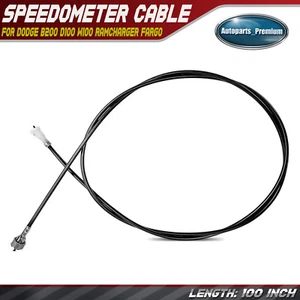 Cable velocímetro de 100 pulgadas para camioneta Dodge B200 D100 W100 Ramcharger Fargo AMC - Imagen 1 de 9