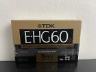 Menge 2 TDK Camcorder 8 mm Videokassetten E-HG60 Neu aus altem Lagerbestand VERSIEGELT