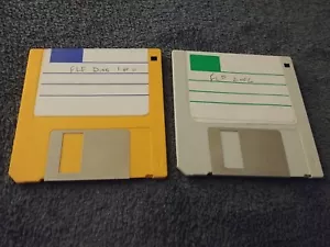 FLF Disk 1 and 2 Floppy Game for the Commodore Amiga - Picture 1 of 3