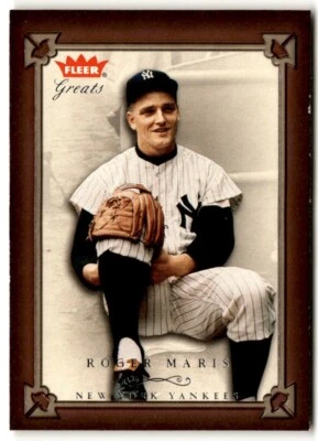 2004 Fleer Greats of the Game Roger Maris #16 New York Yankees - Image 1 of 2