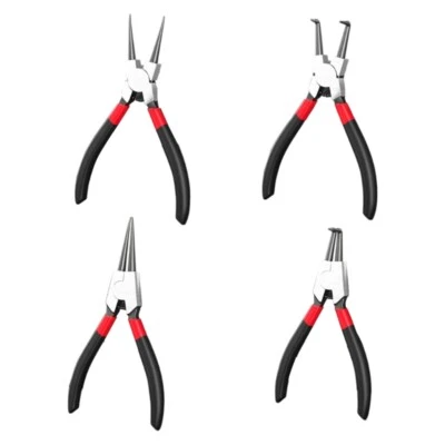 Heavy Duty Snap Rings Pliers Circlip Pliers Internal External Straight Tip Plier - Image 1 of 4