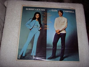 LP--BOBBIE GENTRY AND GLEN CAMPBELL--SELF TITLED ALBUM **NM VINYL** #1417 - Picture 1 of 7