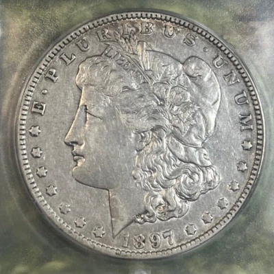 1897-o  Morgan  ICG GRADE EF40 - Image 1 of 4