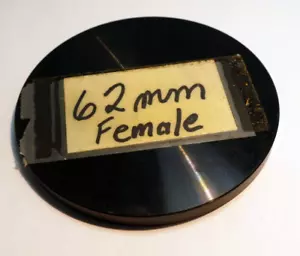 Metal 62mm Cap threaded for filter stacking w/ female threads - Picture 1 of 6