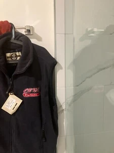 Cape Breton and Central Nova Scotia CBNS Railway  vest  jacket zip up  Large NWT - Picture 1 of 4