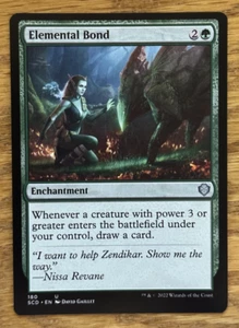 Barajas Magic The Gathering Starter Commander, Elemental Bond - Imagen 1 de 1