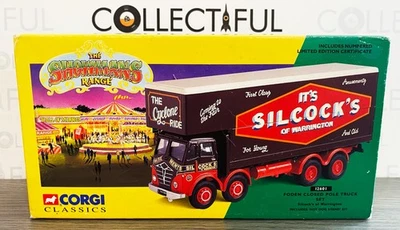 CORGI #12601 - FODEN CLOSED POLE TRUCK SET - CIRCUS - DIECAST - NEW MIB🔥 - Image 1 of 2