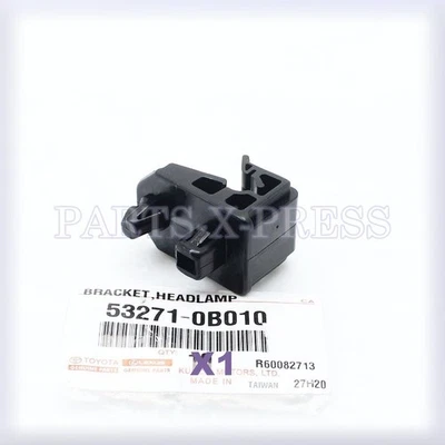 NEW GENUINE OEM TOYOTA TACOMA HIGHLANDER LEXUS HEADLAMP MOUNT BRACKET 532710B010 - Image 1 of 4