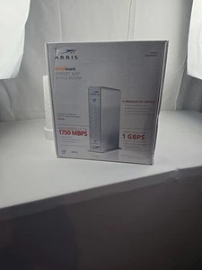 ARRIS SURFboard SVG2482AC DOCSIS 3.0 24x8 Cable Modem & AC1750 Wi-Fi Router |... - Picture 1 of 6