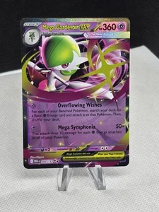 Pokemon Mega Evoluzioni 2025 MEGA GARDEVOIR EX 060/132 Doppio Raro - Foto 1 di 2