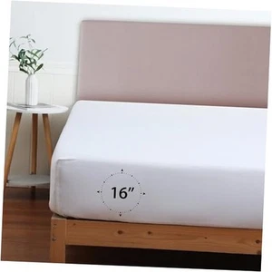 Fitted Sheet Only Extra Deep Pocket 600 Thread Count 100% Luxury - Picture 1 of 7