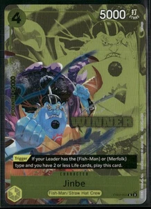 Jinbe EB02-056 Winner - One Piece TCG Winner Pack 2025 Vol. 3 Promo - Picture 1 of 4