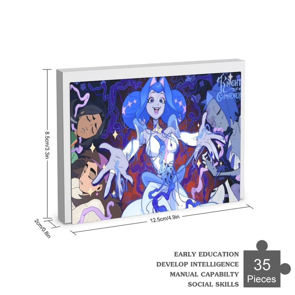 Knights of Guinevere Jigsaw Puzzle 35 Pieces Birthday Gift - Image 1 of 1