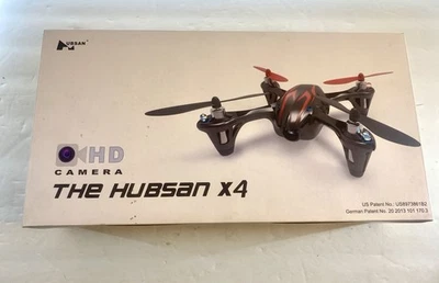 The Hubsan X4 H107C Mini Drone QuadCopter 2.4GHZ 720MP Camera RC Open Box - Image 1 of 4