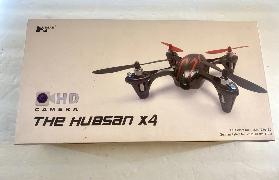 Мини-дрон-квадрокоптер Hubsan X4 H107C 2,4 ГГц камера 720 Мп радиоуправляемая открытая коробка - Изображение 1 из 4
