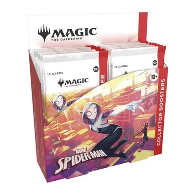 Magic: The Gathering Marvel Spider-Man Collector Booster Display Box NEW SEALED - image 1 of 4