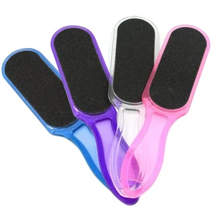 4 PZ Piedi Scheda di Strofinamento File Carta Vetrata Disco Pedicure Strumenti Piedi Raspa - Foto 1 di 12