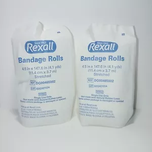 2 Sterile Bandage Gauze Rolls 4.1 yds Brand New - Picture 1 of 4
