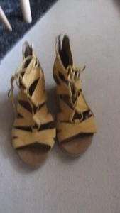 auffällige Damensandalen, Riemchensandaletten mit Schnürung,JANA ,gr 41, - Bild 1 von 6
