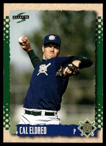 1995 Score Cal Eldred Milwaukee Brewers #393 - Picture 1 of 2