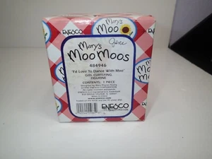 Mary's Moo Moos Enesco figurine New boxed 484946 I'd love to dance with moo - Picture 1 of 2
