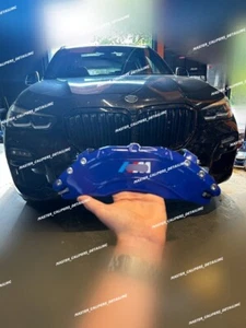 Blue Bmw G05 X5 Custom metal made caliper covers for bmw G05 X5 LCI F15 - Picture 1 of 9