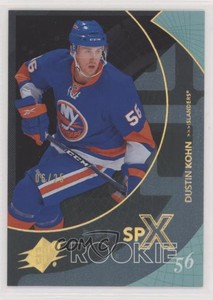 2010-11 SPx Rookie Spectrum /25 Dustin Kohn #133 Rookie RC