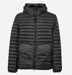 C.P. Company DD Shell Goggle Down Jacket Black XL NWT - Picture 1 of 4