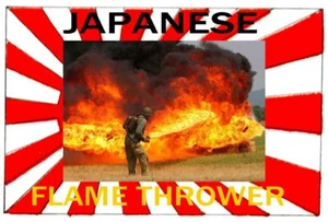 JAPANESE FLAME THROWER PYROTECHNICS  WW 2   CD  MANUAL AND INTELLIGENCE REPORT - Picture 1 of 6
