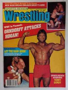 Sports Review Wrestling October 1986 Magazine Paul Orndorff WWF PWI PRO - Picture 1 of 2