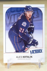 2009-10 UD Victory Swedish Base #76 Ales Kotalik - Edmonton Oilers
