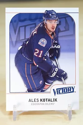 2009-10 UD Victory Swedish Base #76 Ales Kotalik - Edmonton Oilers - Image 1 of 2