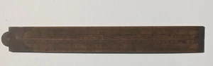 Raro Antiguo Boj y Latón Plegable 24" Regla Carpintería J. Buck LONDON HOLBORN - Imagen 1 de 17