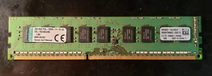 8GB DDR3L-1600 ECC DIMM KINGSTON KTL-TS316ELV/8G Server Memory RAM - Picture 1 of 2