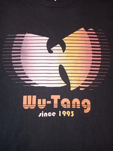 VINTAGE WU-TANG SINCE 1993 OLD NAVY T SHIRT..SIZE XS. 18 PITS - Picture 1 of 3
