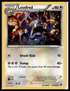 XY - Fates Collide #81/124 Loudred - Picture 1 of 2