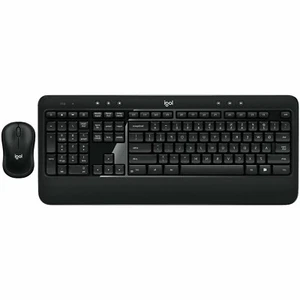 Logitech Advanced combinazione tastiera e mouse wireless 920-008671 - Foto 1 di 2