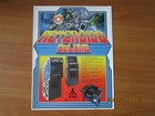 Vtg Original ASTEROIDS DELUXE Atari Arcade Game Brochure Flyer