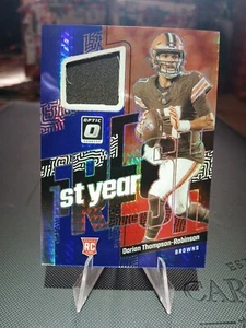 2023 Donruss Optic Football Fresh 1st Year Patch Dorian Thompson-Robinson - Picture 1 of 2