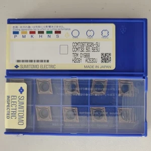 10pcs CCMT09T302N-SU AC530U SUMITOMO CNC TOOL Carbide inserts Original - Picture 1 of 1