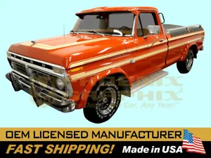 Camión Ford F100 F150 1976 Explorer kit de calcomanías laterales y con capucha completo 20 piezas - Imagen 1 de 1