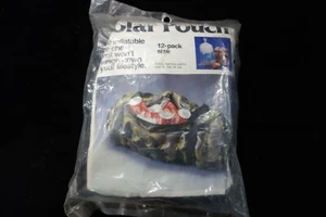 Portaghiaccio gonfiabile Polar Pouch vintage, formato 12 confezioni, motivo mimetico, tavolo, nuovo! - Foto 1 di 4