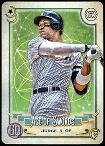 Topps Gypsy Queen 2020 #TOD-19 Aaron Judge Tarot of the Diamond - Imagen 1 de 2