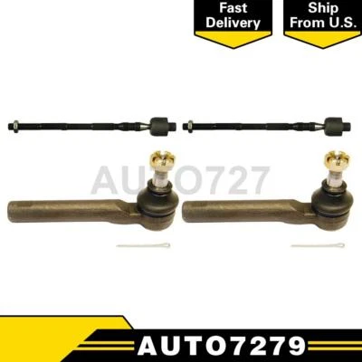 Delphi Frontal Interior Delantero Exterior 4 Piezas Extremo de Barra de Dirección Para Subaru Legacy Foto 1 de 3