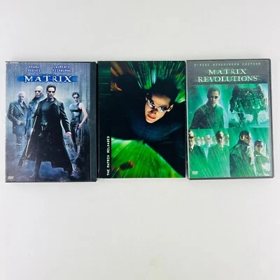 Matrix Trilogy DVD Lot Keanu Reeves, Laurence Fishburne - Image 1 of 3